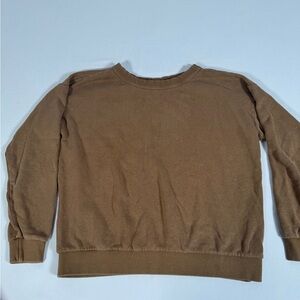 Jungmaven Women's Brown Crewneck Sweater